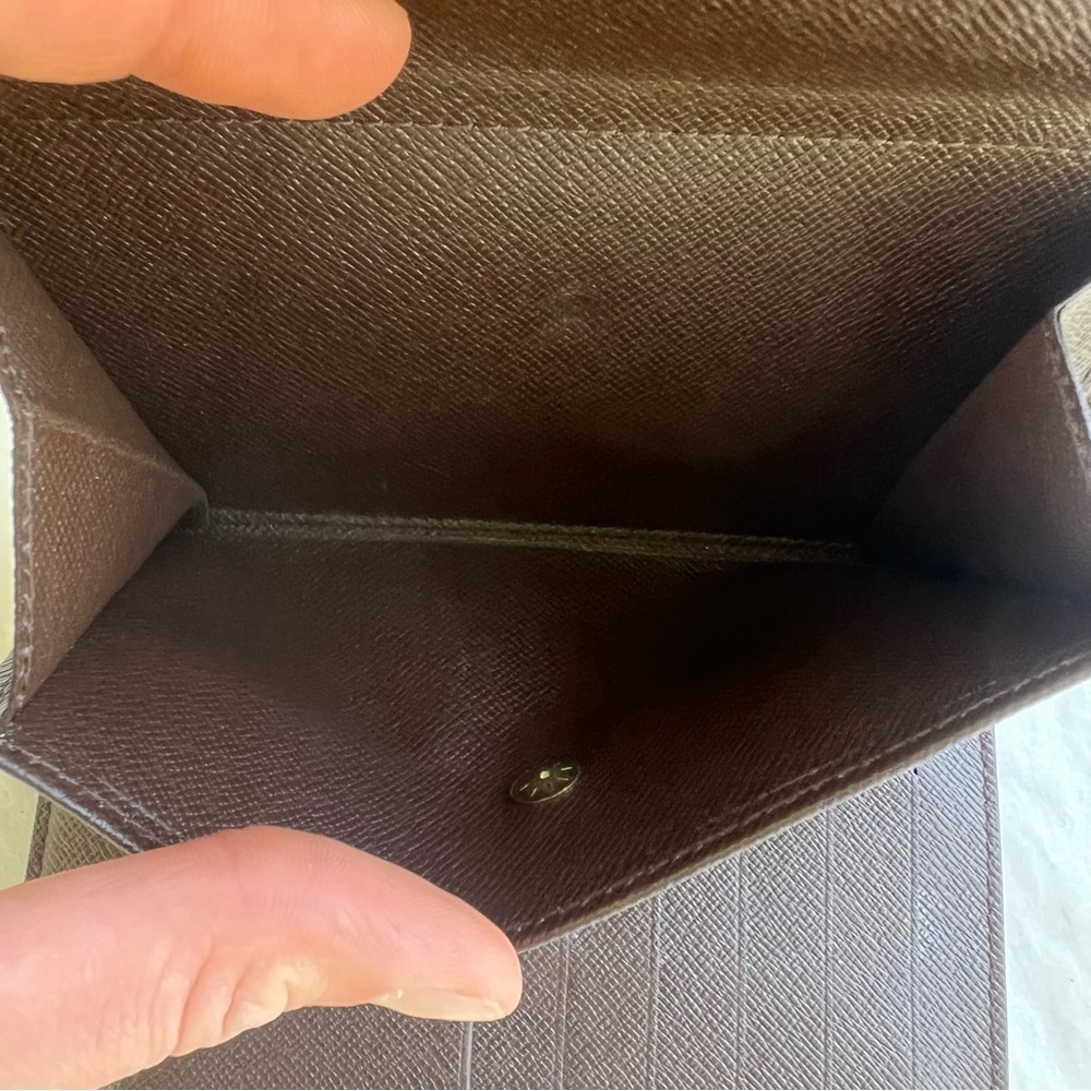 Louis Vuitton Damier Ebene Porte Tresor Etui Papiers Wallet - Picture 8 of 16